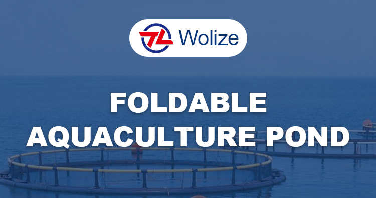 WOLIZE - Fish Farm Plastic Custom farm water monitoring system equipment plastic fish aquaculture tank Fish Tank /Round FRF Foldable FISH FARMING POND 8