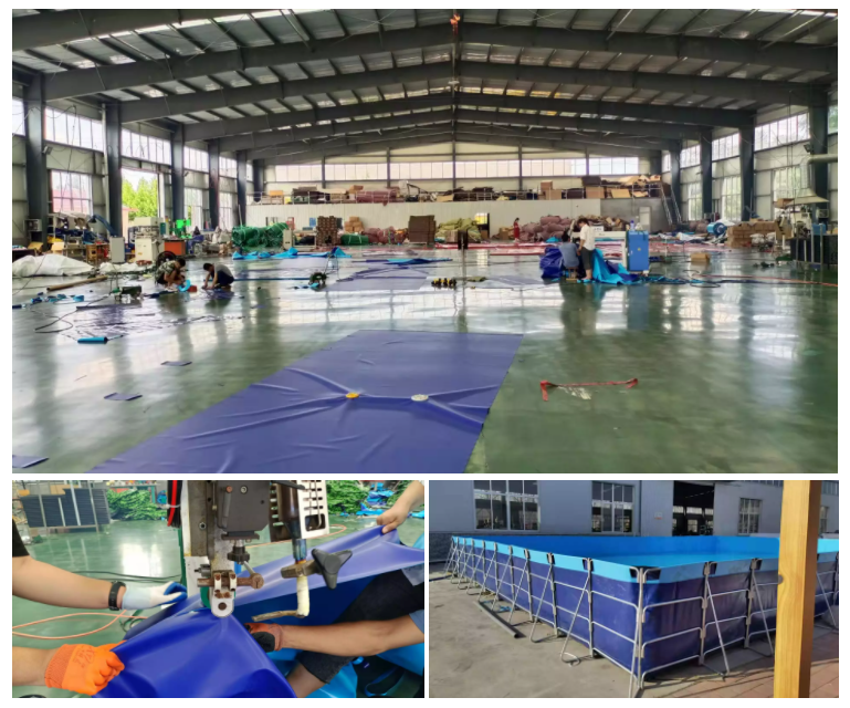 WOLIZE - Big Round Tarpaulin Tank Thick Pond Circular reservoir Swimming Pool can customize the size Pvc Fish Farming water tank OEM TOP 21
