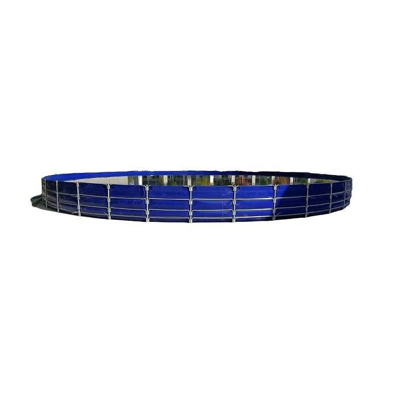 Wolize - Tanques de peces flexibles de PVC Tanques de peces flexibles peces Circular Circular Fish Tank 240000L Pish Bolder Pond 1