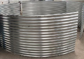 WLZ Galvanized Steel Sheet Support Fish Farming Tank 7