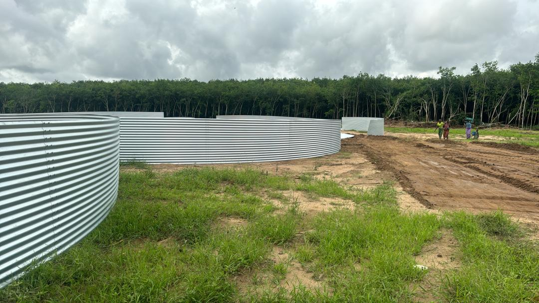 High-density fish farming technology, fish pond cost, canvas fish pond, canvas pond, high-density fish farming 3