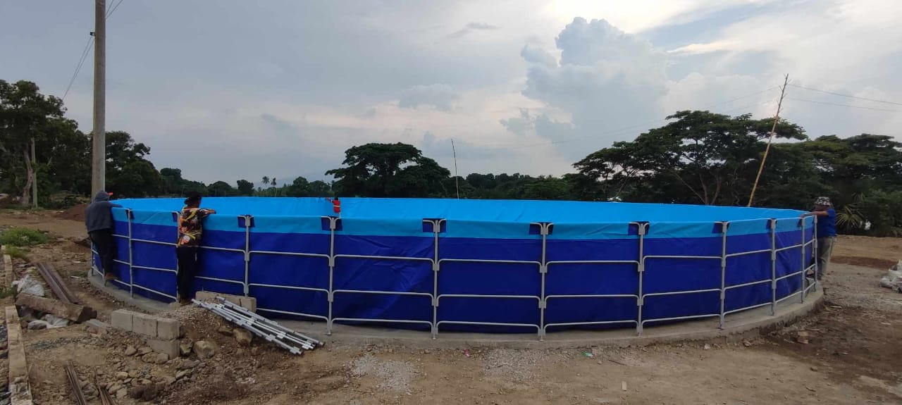 Efficient and environmentally friendly PVC Fish Farming Tank 1
