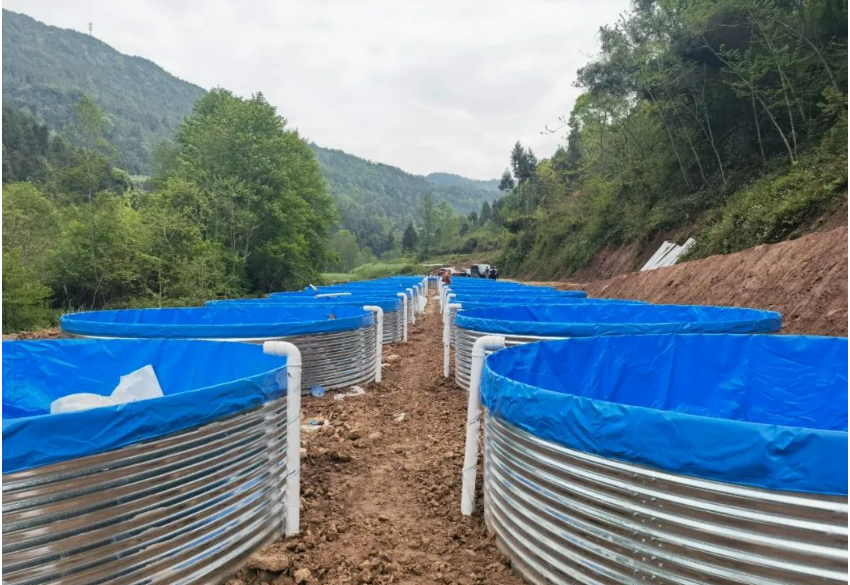 Galvanized canvas fish pond: an innovative choice for modern aquaculture 1