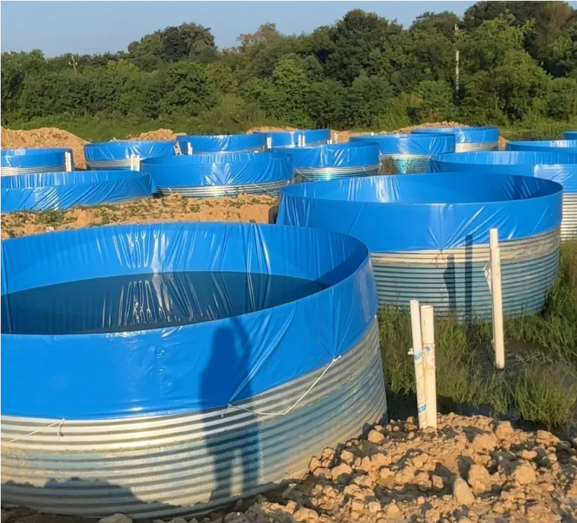 Galvanized canvas fish pond: an innovative choice for modern aquaculture 3