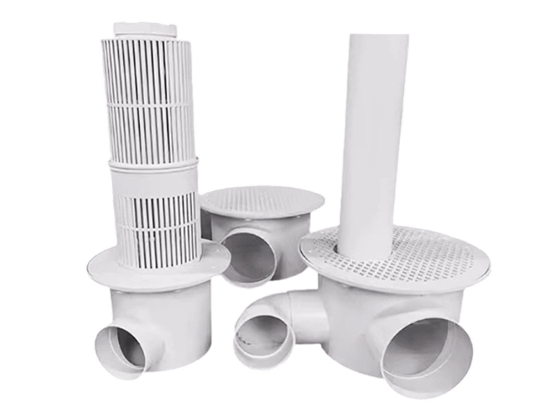 Toilettes à double drainage pour systèmes RAS : gestion efficace des déchets pour l'aquaculture 1