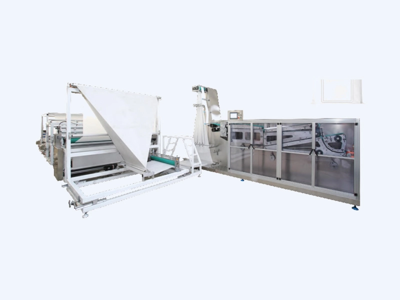NT-750 High Speed Nowoven Quilt & Pillow Cover Making & Folding Machine 1