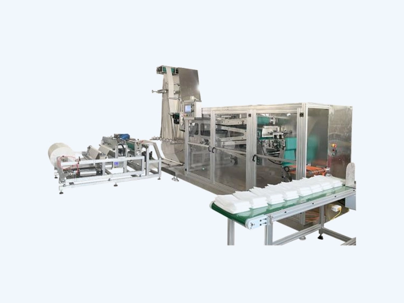 NG-1520 Table Cloth Cutting & Folding Machine of Plastic & Non woven & Paper 1