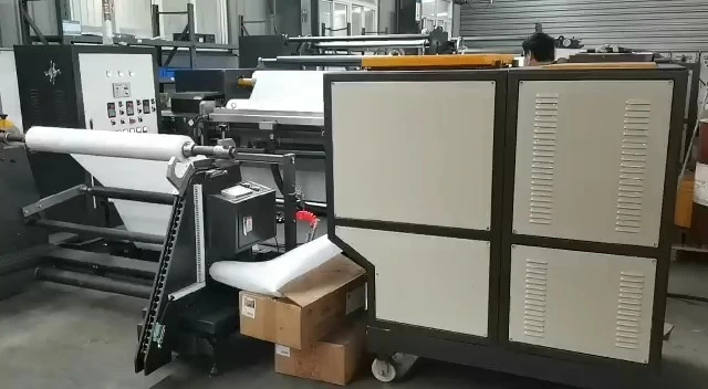 machine à revêtement adhésive à fonds chaud