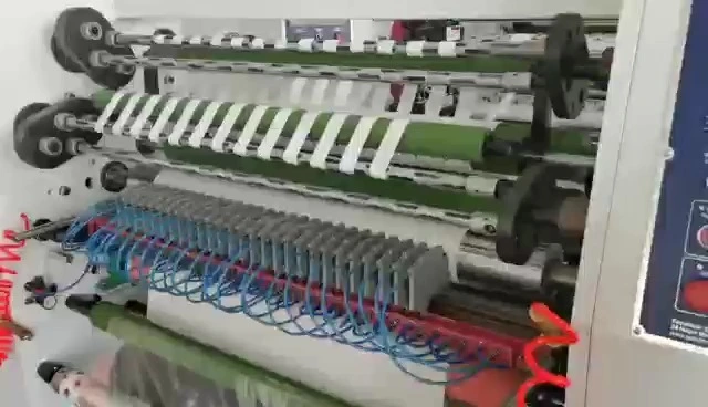 Medical tape slitting  Rewinding Machine