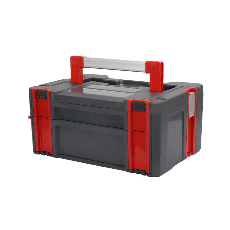 Tool Box with Aluminum Handle & Dual-Drawer-TH6302034-L*2 1