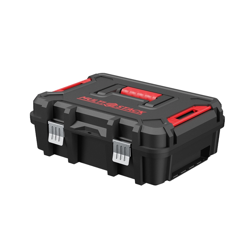 Small Plastic Tool Box - Secure Stackable Storage Solution 1