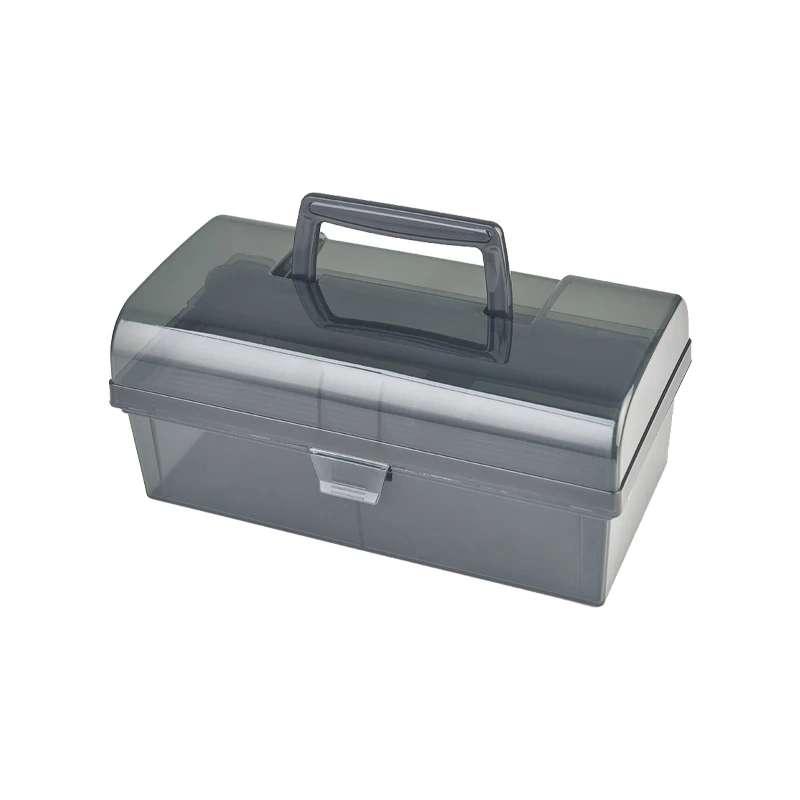 10 Double transparent Tool Box with Tray– TH6302207 1