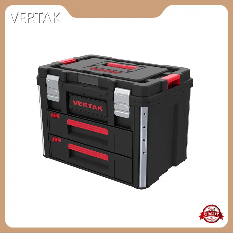 VERTAK Stackable Tool Boxes on Wheels Stackable Tool Boxes on Wheels Supply 1