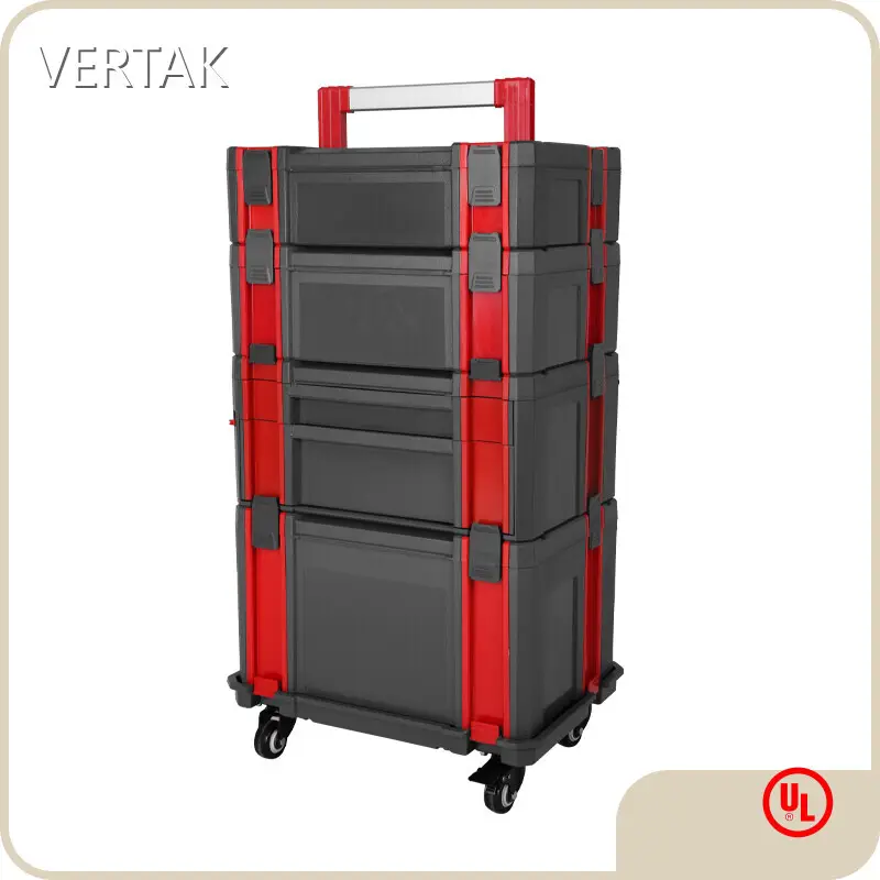 Stackable Tool Boxes with Wheels by VERTAK 1