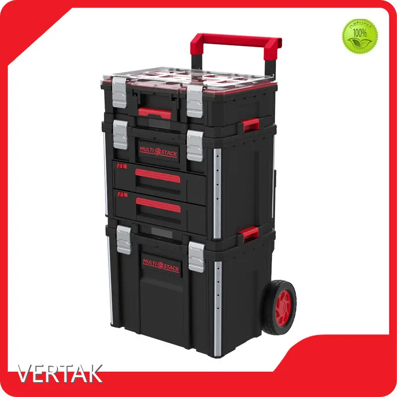 VERTAK Stackable Tool Boxes with Drawers Stackable Tool Boxes with Drawers Supply 1