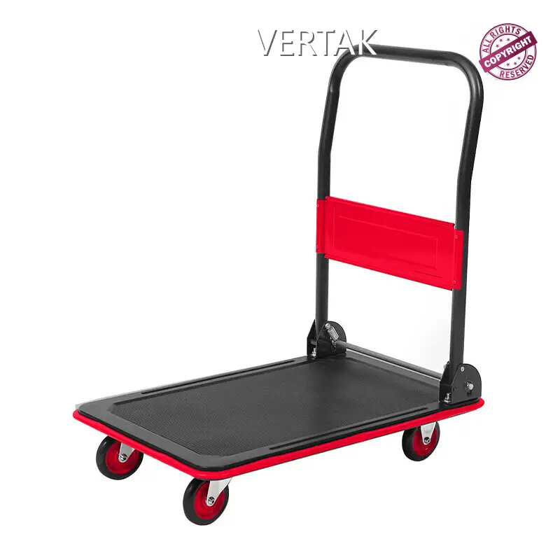 Foldable Platform Hand Truck Trolley by VERTAK 1