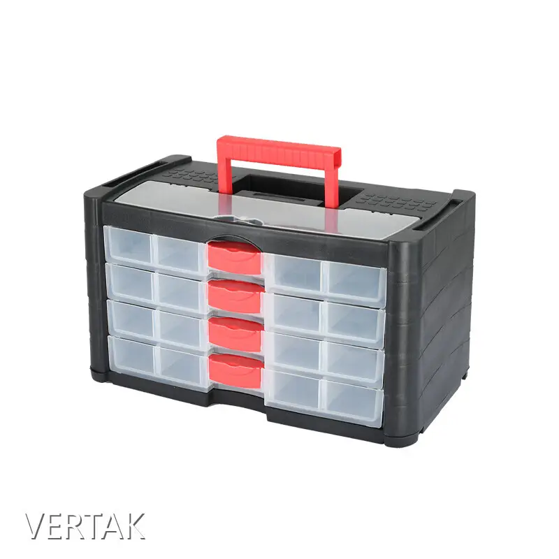 VERTAK Plastic Tool Box with Organizer Company 1