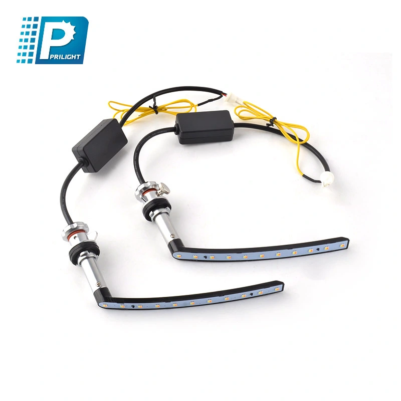 Toyota Daytime running led lights lamp indicate turn signal light warning lights with flashing start 1