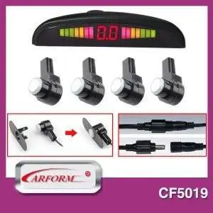 Car LED parking sensor system Slim LED display CF5019 1