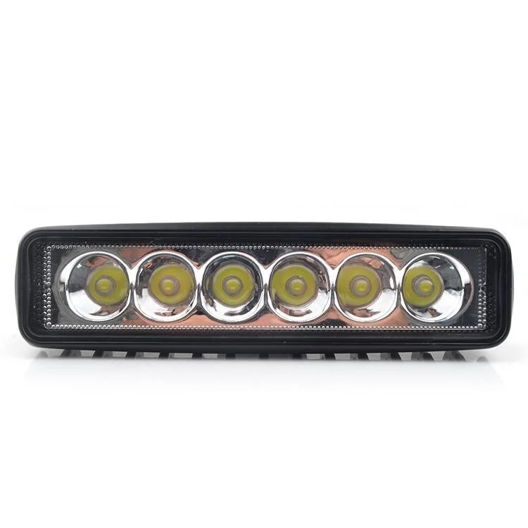 Car LED Light Bars 18w Waterproof LED Spotlights Offroad Driving LED 6500K 2700LM Extremely Bright Led Fog Lights for Jeep Cabin 1