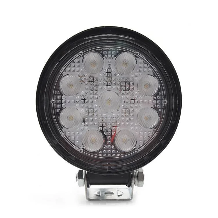 LED Round 27W Working Light IP67 Waterproof Flood Beam With Super Brighter Import Chip 1