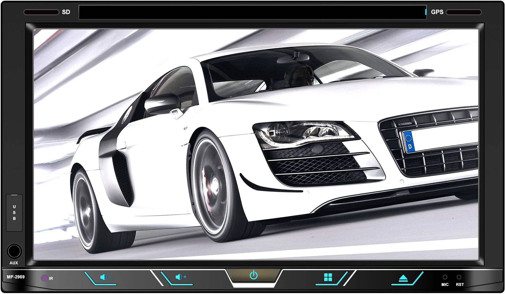 Double Din Universal Car DVD Player 1