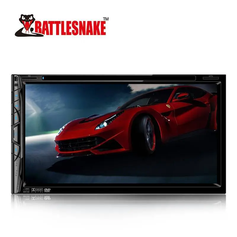 2019 High Quality NEW Product 6.95 Inch Screen Double Din DVD Player 1