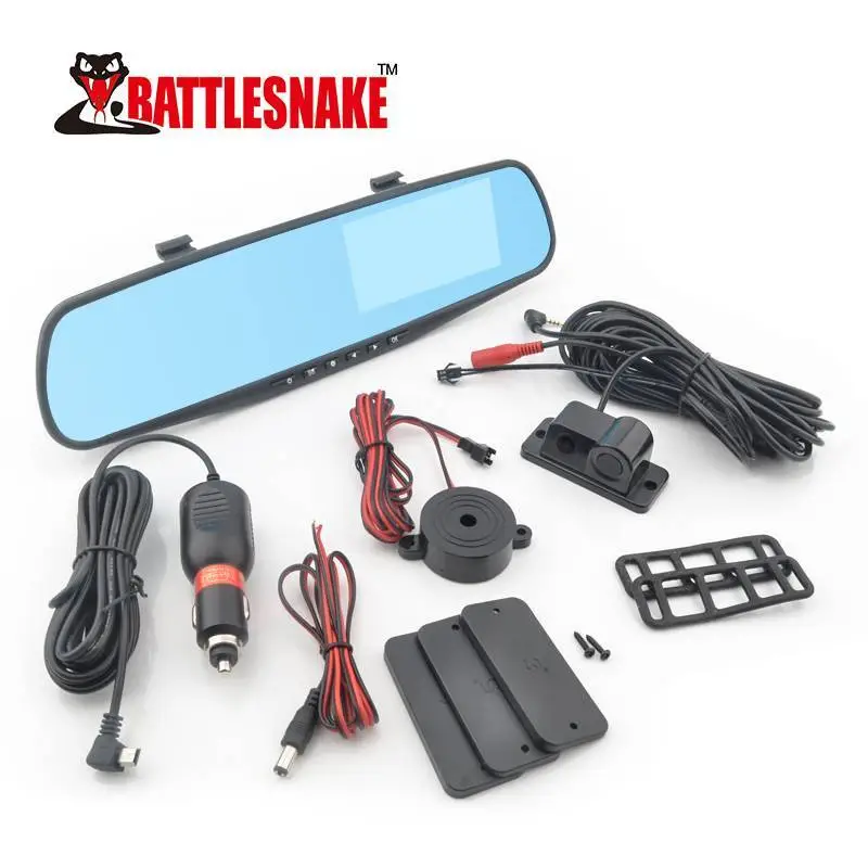 Car Rearview Mirror Vehicle Traveling Data Recorder DVR 1