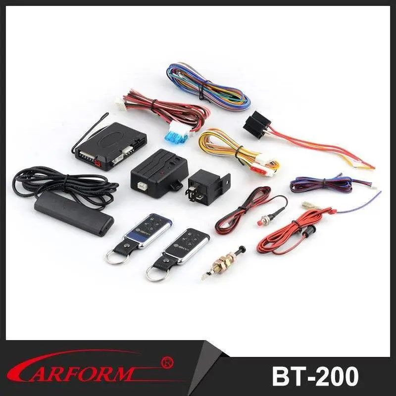 Phone App Bluetooth Control Distance Car Alarm BT-200 PKE Bluetooth Car Alarm System for 12v 1