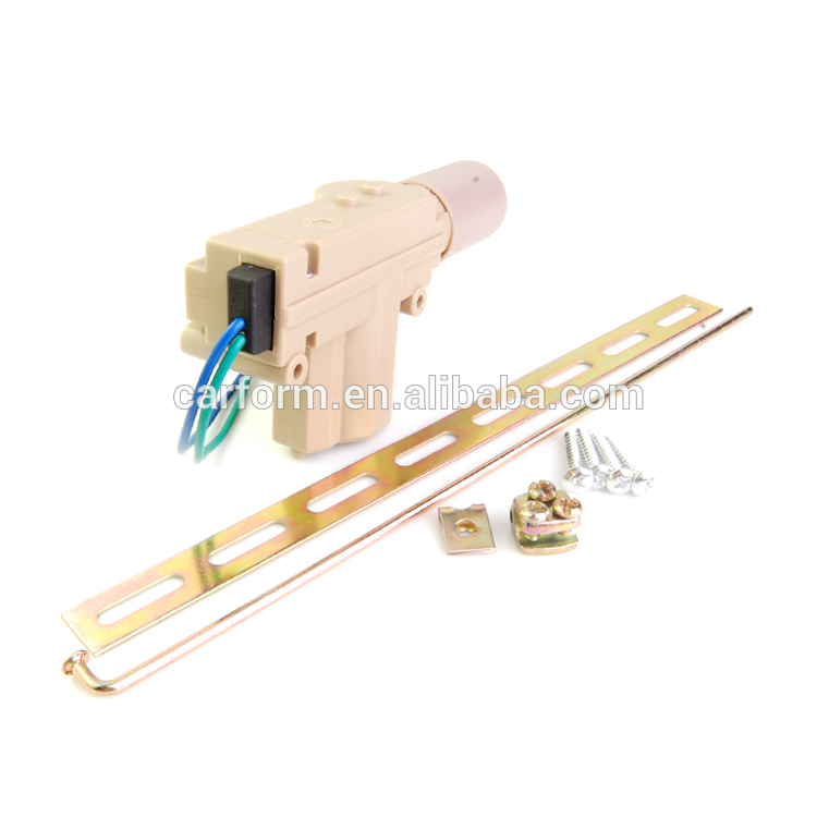 New shape and color design car power central door lock Central Locking System CF306 1 Master 3 Slaves for any kinds of cars 4
