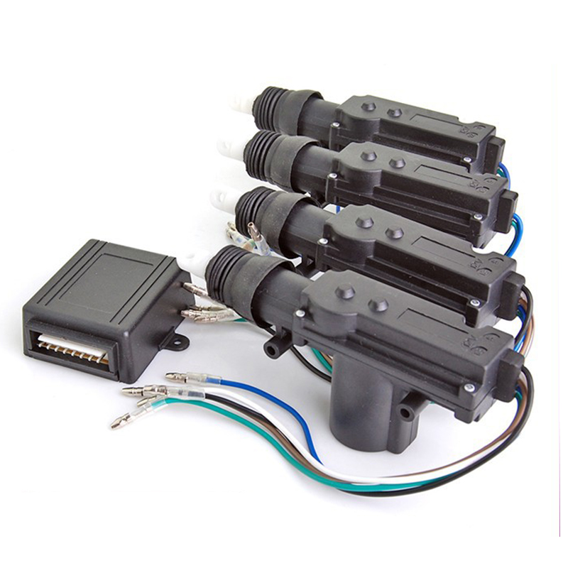 High class central door locking system with nails 1 master CF305 12V Heavy power motor 5.5 KGS Door actuators 2