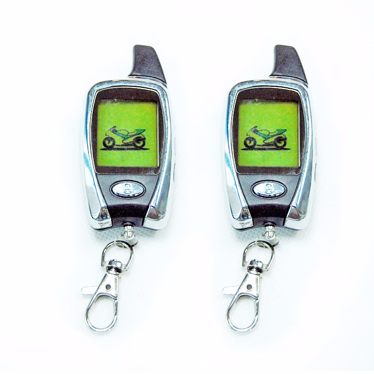Motorcycle Two Way Alarm System with LCD Remote and Remote Engine Starter CF-MC09 8