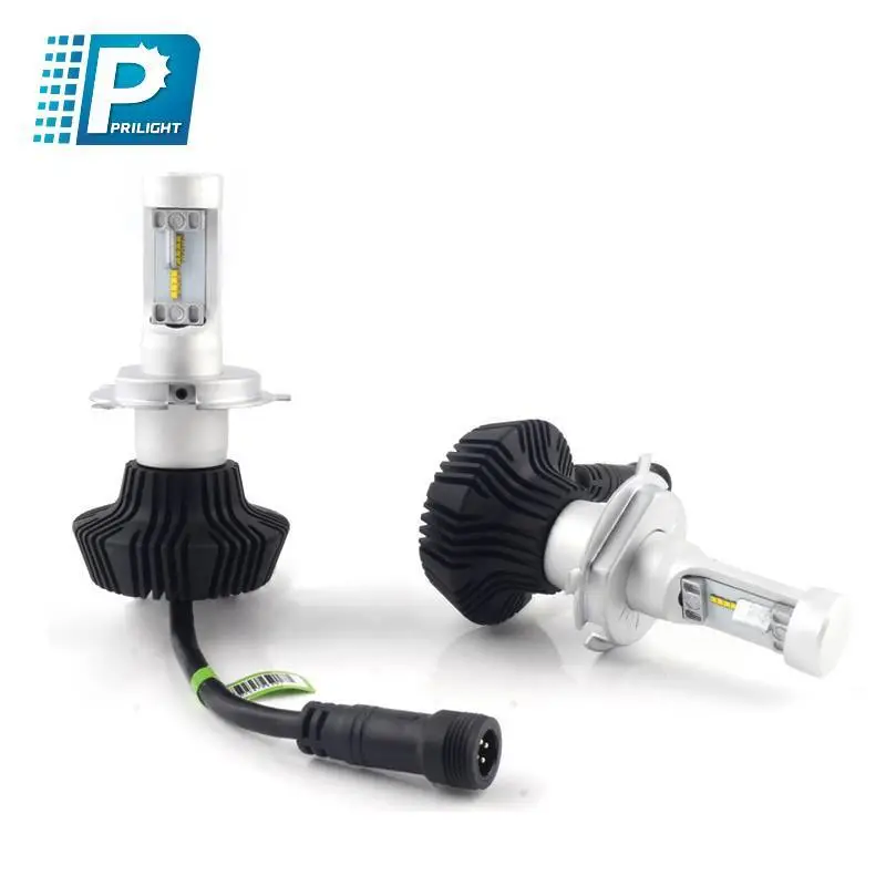 Auto parts 4000lm led headlight china supplier LED headlight 12 months warranty S700 car led headlight kit with fanless 1