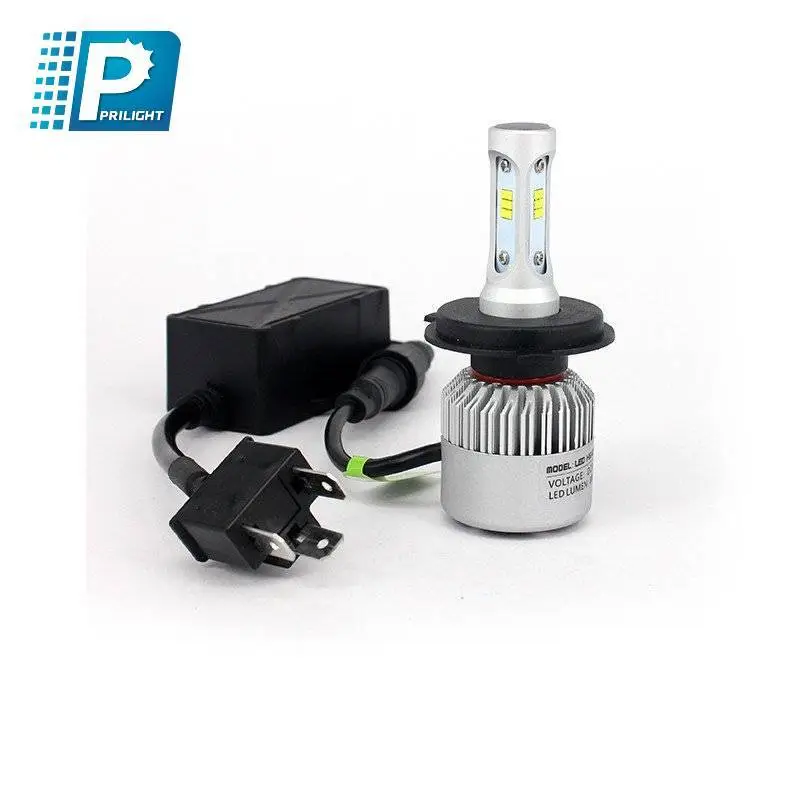 High power 60W brightness car LED headlight high quality CSP chip  IP65 waterproof headlight bulbs 1