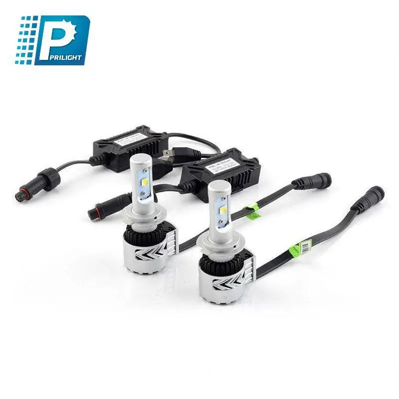 Best Car LED Headlight S800 H1 H3 H4 H7 H11 H13 9004 9005 9006 9007 DC 12V-24V 6000LM 80W 6500K with Fan Car Lights 1