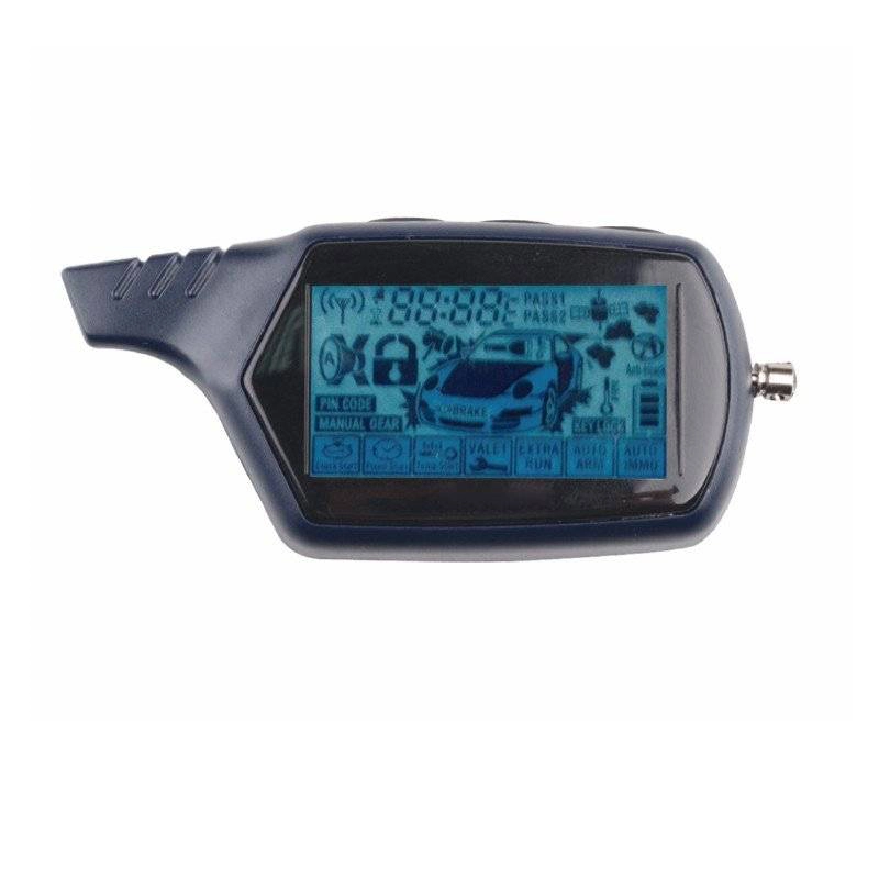 Hot selling remote engine start 2 way car alarm system B9+ 1