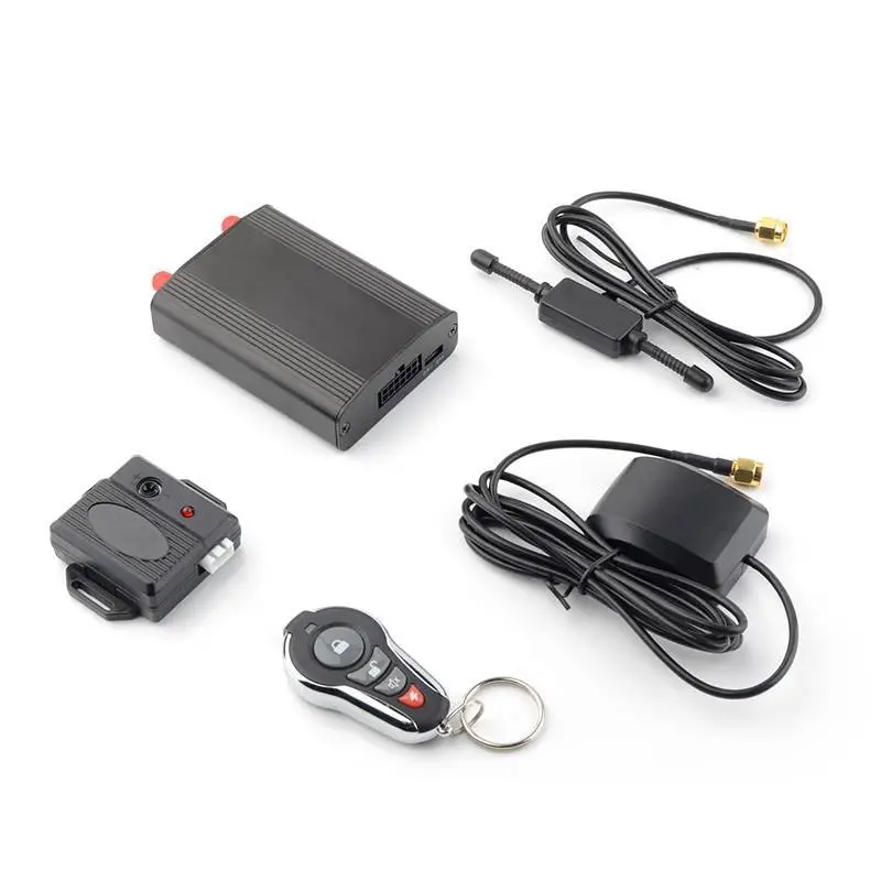 105AP Real Time GPS Tracking Learning Code Remote Control Anti-theft GPS Car Alarm 1