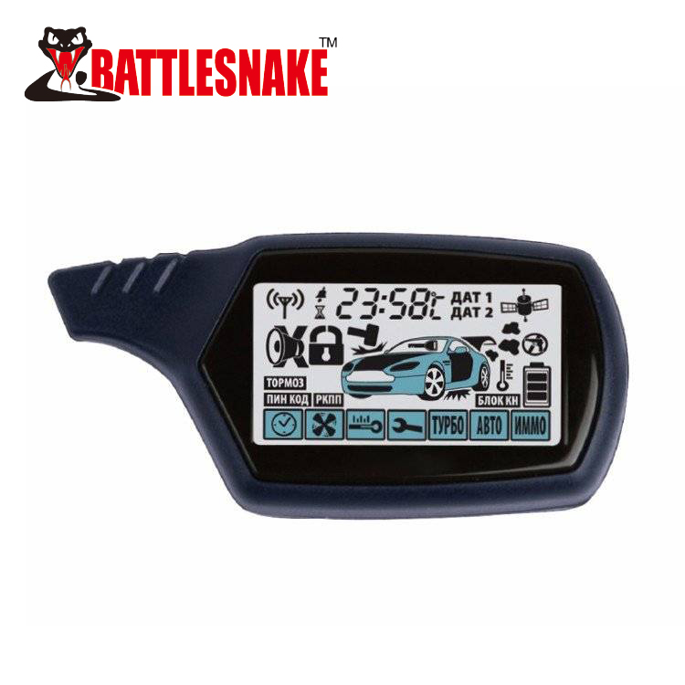 Hot selling remote engine start 2 way car alarm system ST800A 3