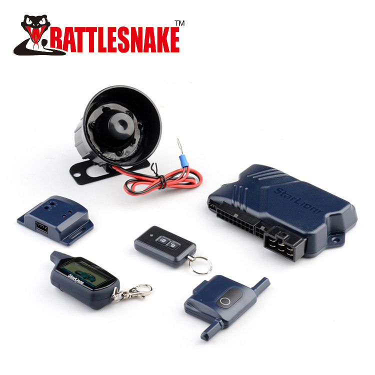 Hot selling remote engine start 2 way car alarm system ST800A 4
