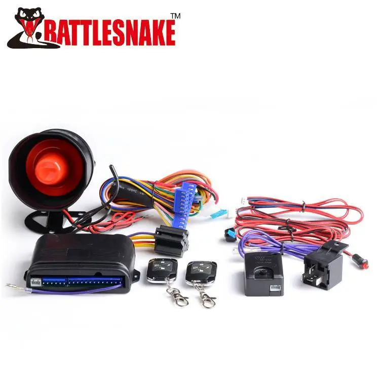 Car alarm security system CF898P20 With With shock sensor, engine killer, valet switch 1