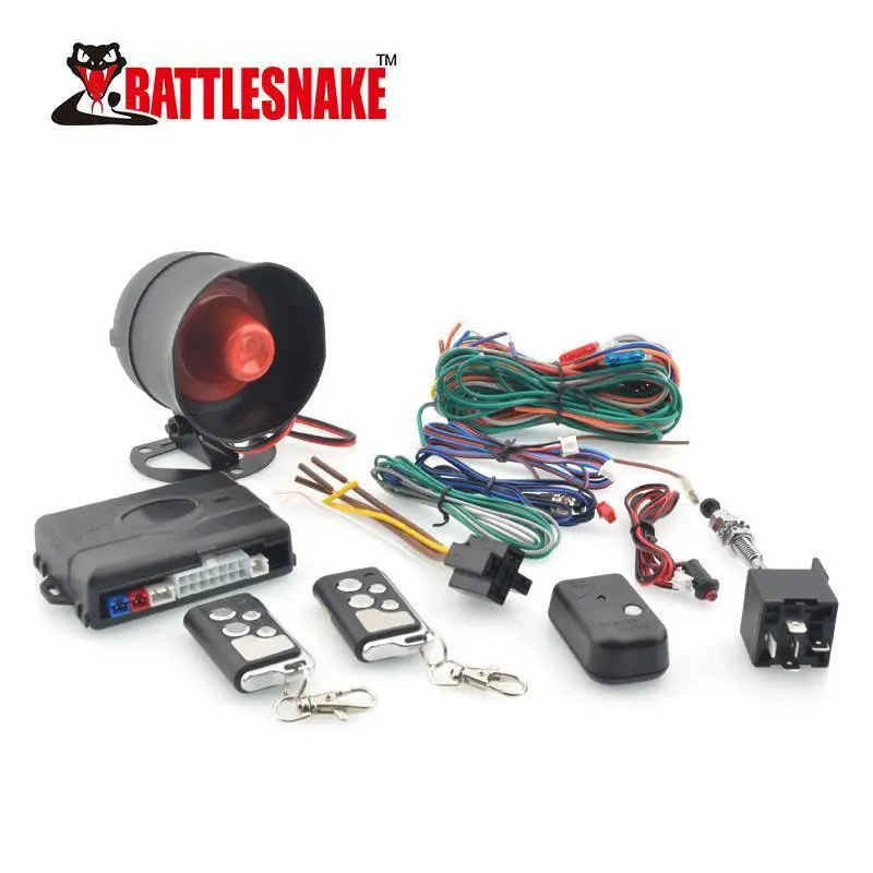 Hot sale one way car alarm CF848 system security for Colombia market 1