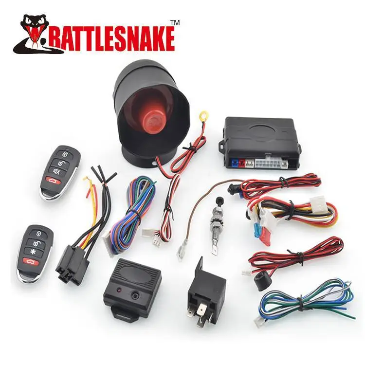 6 lines connect  to central lock one car alarm security system CF868 for Panama market 1