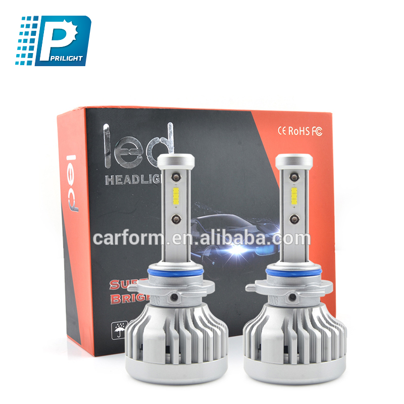 Factory 36W 12V  LED car headlight bulb headlight conversion kit h1 h4 h7 lighting kit 4