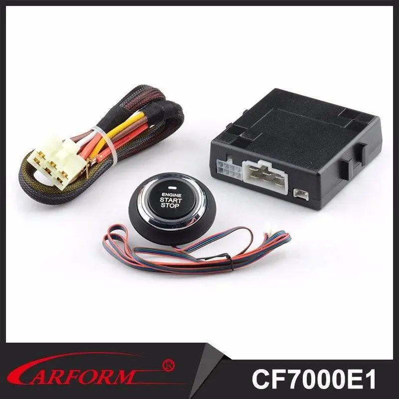 Auto Accessories Electronics Universal Push Button Start Stop Engine System without Keys for Universal Vehicle CF7000E1 1