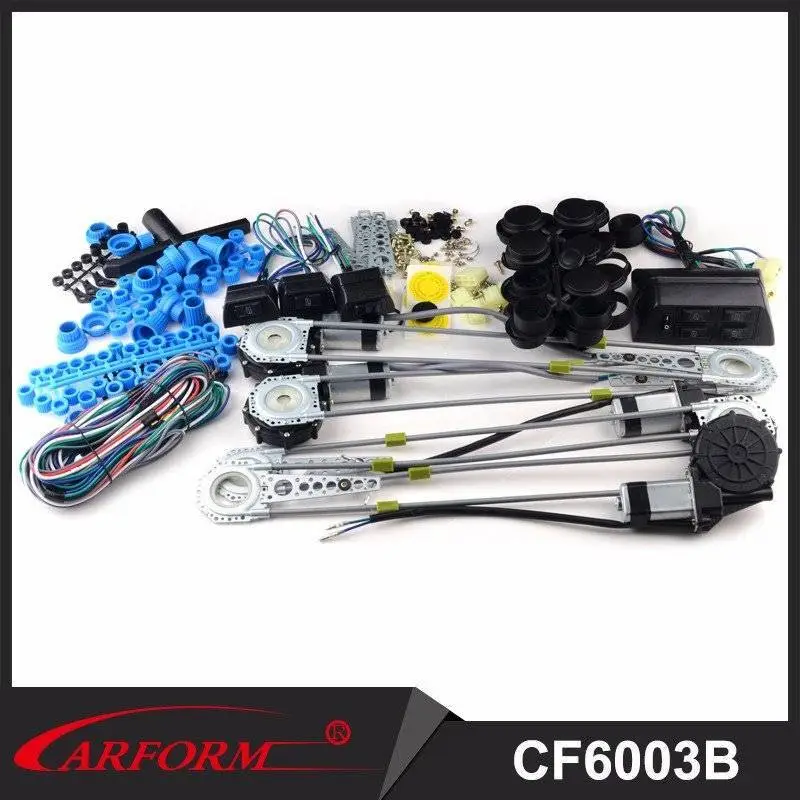 Universal Power Window Kits 4 Door Power Window Kits Closer 4 Windows of Cars CF6003B 1