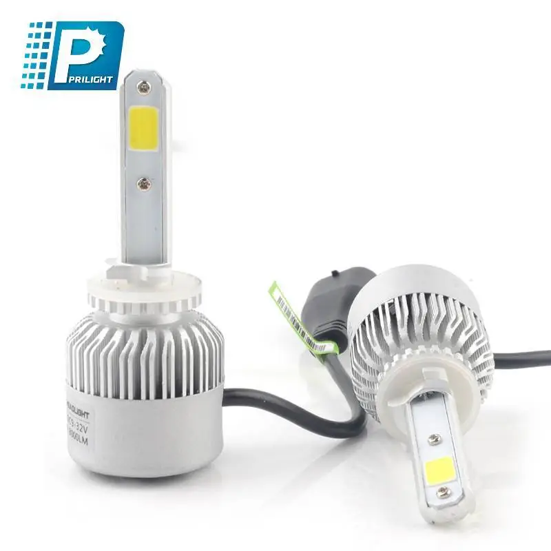 High power 8000LM auto car light 360° beam angel and IP65 60W LED Headlight kit 1