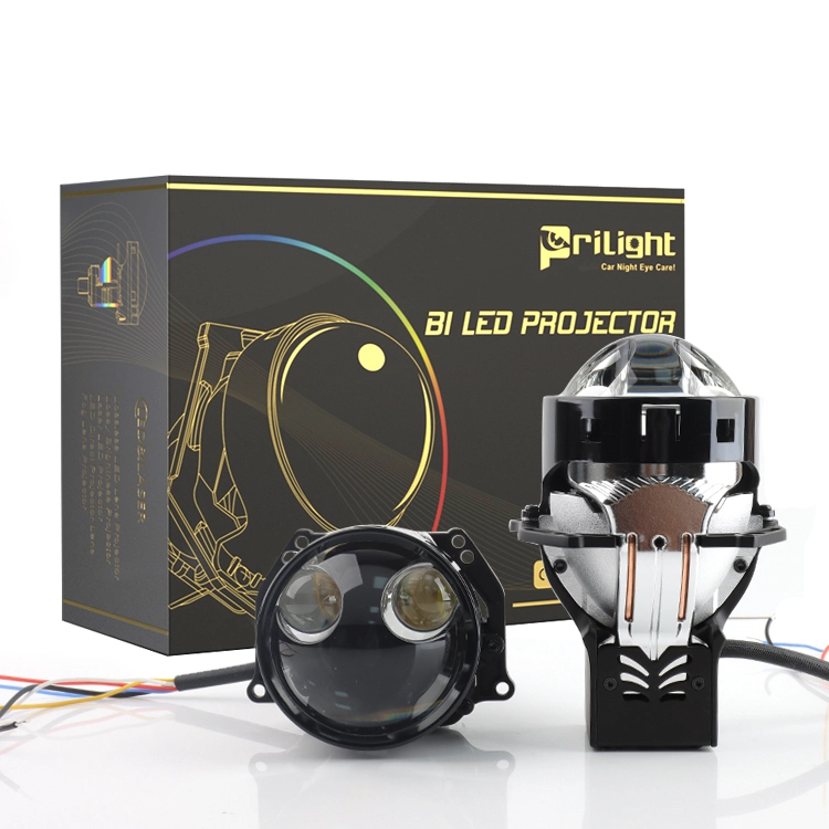 Auto LED Headlight Custom 170W 6500K 14000LM Hi/Lo Beam Bi LED Projector Lens Laser LED Lenses For Cars 1
