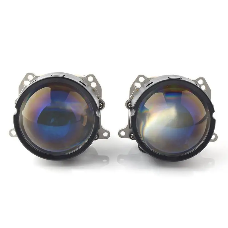 Super Bright Bi Blue Lens 64W Bi LED Projector Lens 3.0 Inch Blue Lens 1