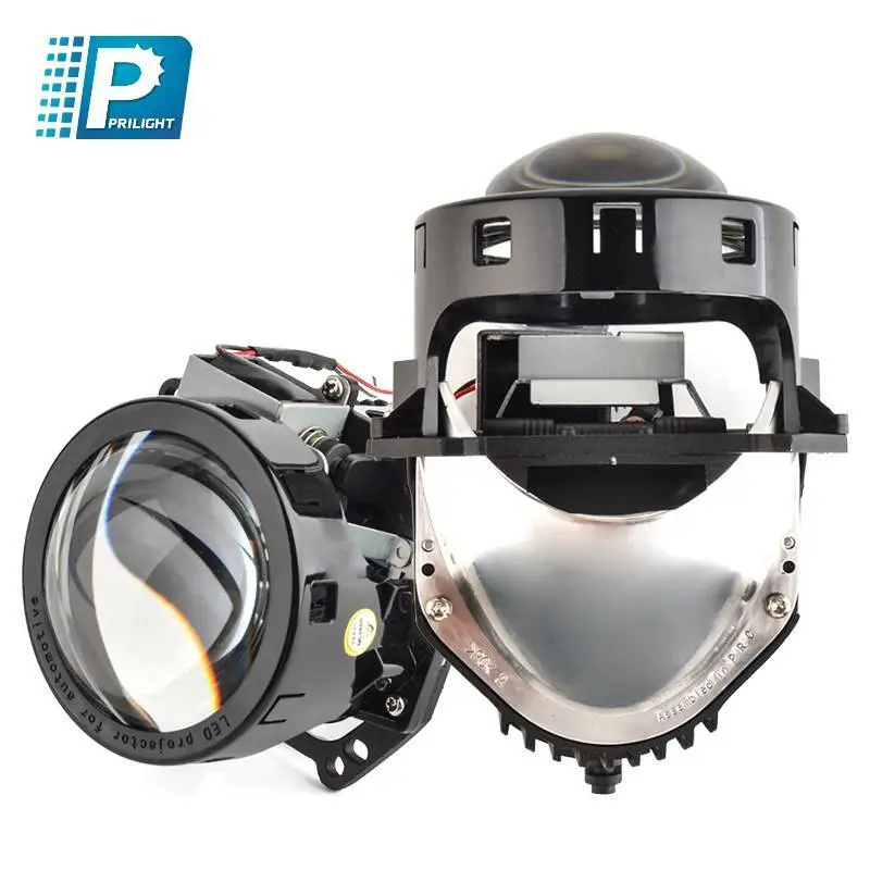 BI LED Projector Lens 3 Inch 47W 6000K High Beam Low Beam Car Upgrade LED Projector Light 1