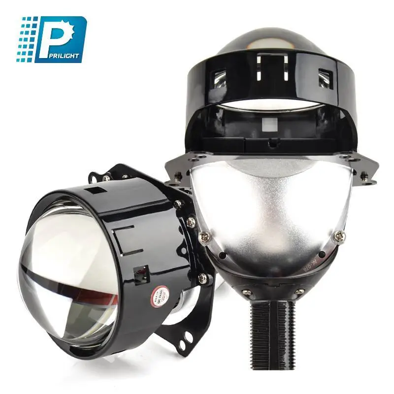 2022 Newest 12V 24V 6000K Led Headlight Bi Led Projector Lens 3.0 Headlight Projector Lens 1
